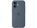 Apple Funda de silicona con MagSafe, Para iPhone 17, Compatible con correa Crossbody, Azul náutico