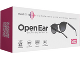 Gafas de sol audio - Muvit iO Open Ear, 6 h autonomía, Bluetooth, Negro