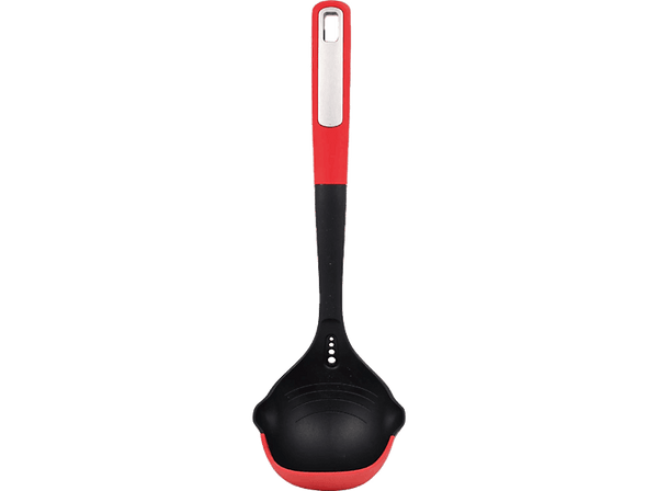 Utensilio - Bergner Cuchara de sopa Mars, Nylon, Rojo