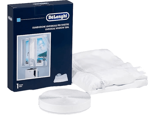 Accesorio aire acondicionado - De Longhi DLSA012, Sello de ventana, 270 - 390 cm,  Blanco