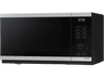 Microondas con grill - Samsung MG23DG4524ATE1, 800W, 6 niveles, Modo Eco, 23l, Negro