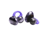 Auriculares True Wireless - JBL Soundgear Clips, 32h Autonomía, 4 Micrófonos, IP54, Conexión Multipunto y Emparejamiento Rápido, Morado