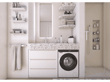 Lavadora carga frontal - Candy CW50-BP12307U1-S ProWash 700 Mini , 5 kg, 1200 rpm, 12 Programas, Motor Inverter, Wi-Fi, Blanco