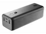 Powerbank - CellularLine PBMAXIIT27000K, 27000 mAh, USB y tipo C, Negro