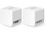 Sistema WiFi Mesh - Mercusys Halo H60X, Pack 2, 1500 Mbps, MU-MIMO, 350 m², +100 Dispositivos, Blanco