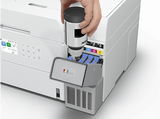 Impresora - Epson EcoTank ET-3956, Inyección de Tinta, WiFi, Escáner y Copia, A4, Blanco