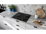 Placa de gas - Balay 3ETG663RB, 3 Zonas, Gas butano, 59 cm, Hierro Fundido, Negro