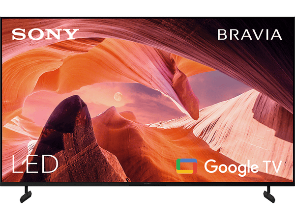 TV LED 85" - Sony BRAVIA 85X80L, 4K HDR, TDT HD, DVB-T2, Smart TV Google, Dolby Atmos, Alexa, Bluetooth, Chromecast, Eco, BRAVIA Core, Minimalista