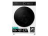 Lavadora secadora - Hisense WD5I1045BWQ, 10.5/6 Kg, iFit, WiFi, Programa especial mascotas, Blanco