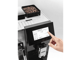 Cafetera superautomática - De'Longhi Maestosa EPAM 960.75.GLM, Molinillo, 1550 W, 2 l, 19 bar, Negro/Inox
