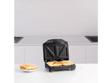 Sandwichera - Taurus Miami Premium, Placas intercambiables: sandwich, grill y gofre, 900W, Negro/Inox