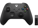 Mando - Microsoft Xbox One Controller Wireless 1V800002, Inalámbrico, Para Xbox OneSeries + Adaptador Wireless