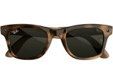 Gafas IA - Ray-Ban Meta Wayfarer (Gen 3), Habana, Lentes en verde, Gafas con IA y cámara, Talla estándar, Unisex