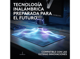 Alfombrilla gaming - Logitech G Powerplay 2, Sistema de carga inalámbrico, Disco de carga, Cable de carga USB, Negro