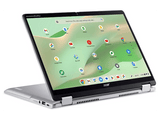 Portátil - Acer Chromebook Spin 314 CP314-2HN-C7T7, 14 WUXGA, Intel® N100, 8GB RAM, 128 GB eMMC, UHD Graphics, Google ChromeOS, Plata, Ratón incluido