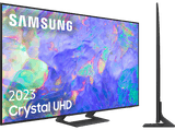 TV LED 65 - Samsung TU65CU8500KXXC, UHD 4K, Dynamic Crystal Color, Object Tracking Sound Lite, Adaptive Sound, Smart TV, Titan Gray
