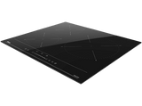 Placa inducción - Teka IBC 63 BF100, 3 zonas, 59 cm, Zona grande 30 cm, Touch Control Slider, Negro