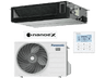 Aire acondicionado por conductos - Panasonic KIT-140PF3Z5-6, 12040 fg/h, 14KW + NAOEX 25 CM, Blanco