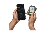 Crypto Wallet - Ledger Flex™ 70$ Bitcoin, Pantalla táctil de E Ink® 2.84, Bluetooth, Batería 200 mAh, Gris