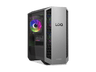 PC gaming - Lenovo LOQ Tower 26ADR10, AMD Ryzen™ 7 8745HX, 32GB RAM, 1TB SSD, GeForce RTX™ 5060, Sin sistema operativo, Gris