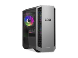 PC gaming - Lenovo LOQ Tower 26ADR10, AMD Ryzen™ 7 8745HX, 32GB RAM, 1TB SSD, GeForce RTX™ 5060, Sin sistema operativo, Gris