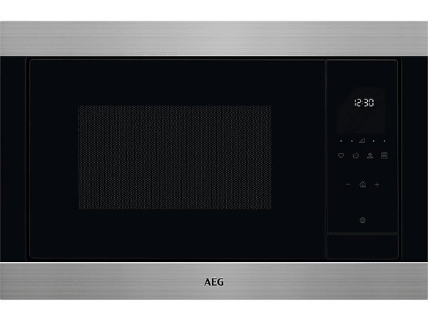 Microondas con grill - AEG TMS5G25IEM, 900 W, 8 niveles, Función Descongelación, 25 l, Negro/Inox