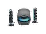 Altavoz bluetooth - Harman Kardon SoundSticks 5, 190W RMS, Bluetooth, Conectividad HDMI ARC, Negro