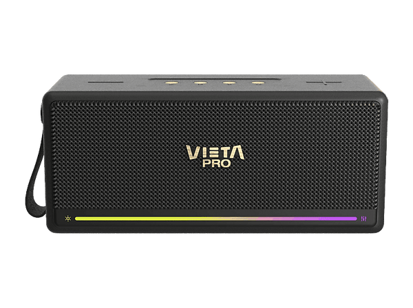 Altavoz inalámbrico - Vieta Allegro, 56 W, Bluetooth, Autonomía 10 h, Negro