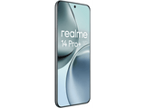Móvil - realme 14 Pro+, Gris, 256 GB, 8 GB RAM, 6.83 Curva cuádruple sin biseles, Qualcomm Snapdragon® 7s de 3.ª generación, 6000 mAh