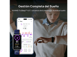 Reloj deportivo - Huawei Band 9, Blanco, 16 mm, AMOLED 1.47 , Autonomía 14 días, Fluoroelastómero