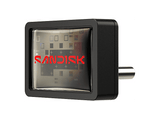 Memoria USB 128 GB - Sandisk Extreme Fit, 400 MB/s, USB-C, USB 3.2, Compatible Windows® y Mac, Memory Zone, Negro