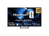 TV Mini LED 85 - Hisense 85U7SE, UHD 4K, 144 Hz Nativos, Subwoofer integrado, Diseño Slim, Negro