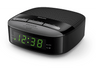Radio despertador - Philips TAR3305/12, 0.2 W, FM, Pilas, Temporizador, Reloj, Negro