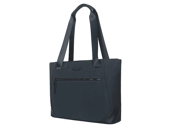 Bolso para portátil - Targus Tote Ávila 15-16", 15l, Piel vegana, Para Portátiles de 16" y menores, Medianoche