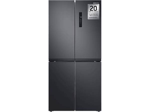 Frigorífico americano - Samsung RF48A400EB4, No Frost, 179.3 cm Altura, 488l, Twin Cooling Plus, Grafito