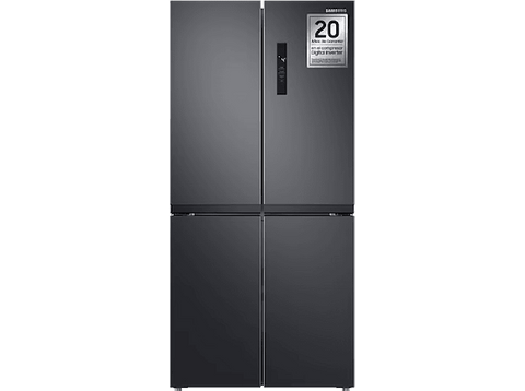 Frigorífico americano - Samsung RF48A400EB4, No Frost, 179.3 cm Altura, 488l, Twin Cooling Plus, Grafito