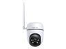 Cámara de vigilancia IP - TP-Link TC40GW, Full-HD, 1920 x 1080 píxeles, Función de visión nocturna, Exterior, 360º, Cable, 4G, IA, Blanco