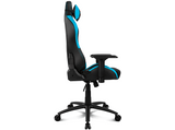 Silla gaming - Drift DR250, Reposabrazos 4D, Cojín cervical y lumbar, Reclinable, Giratorio, Azul