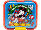 Fiambrera - Sherwood Mickey, Plástico, Libre de BPA, Con 3 compartimentos