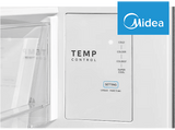 Frigorífico Combi - Midea Space Master MDRB600MME46, 443L, Total No Frost, 201 cm altura, Cajón 0º, Inox