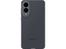 Funda móvil - Samsung, Para Galaxy S25 Edge, Silicona, Negra