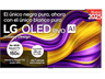 TV OLED 77" - LG OLED77G54LW, OLED 4K, Procesador Inteligente α11 AI Processor 4K Gen2, Smart TV,  Instalación incluida, Rocky Black