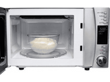 Microondas - Candy CMXG25GDSS, Grill, 1000W, 5 niveles, Descongelación, 25l, Cook in App, Puerta espejo, Inox