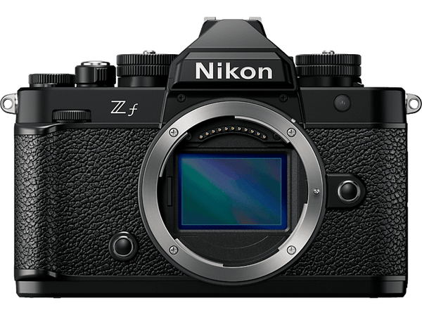 Cámara EVIL - Nikon Z f, 24.5 megapixel, 24,5 MP, Pantalla Táctil Abatible LCD TFT, Negro