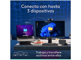 Ratón inalámbrico - Logitech MX Master 3SE, Inalámbrico, 8000ppp, Bluetooth, Multidispositivo, Clics silenciosos, Carga rápida, Personalizable, Negro