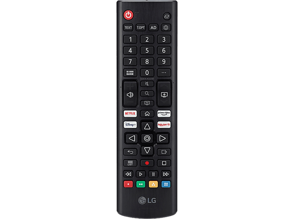 Mando a distancia - LG SR-23GA, Compatible con SmartTV, Negro