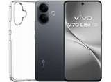 vivo V70 Lite, Elegant Black, 128 GB, 6 GB RAM, 6.77  FHD +, MediaTek Dimensity 7400 Turbo, 6500 mAh