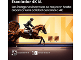 TV LED 85 - Hisense 85A6Q, UHD 4K, Quad Core/MT9603,  IA 4K Upscaler, Modo Juego Plus, Control por voz, Negro