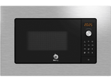 Microondas integrable - Balay 3CG6142X3, 20 litros, 800 W, Grill, Acero Inox