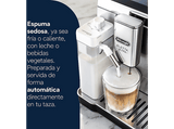 Cafetera superautomática - De'Longhi Eletta Ultra ECAM470.85.MB, 1450 W, 19 bar, Molinillo integrado, Depósito de leche, Táctil, 50 recetas, Metálico